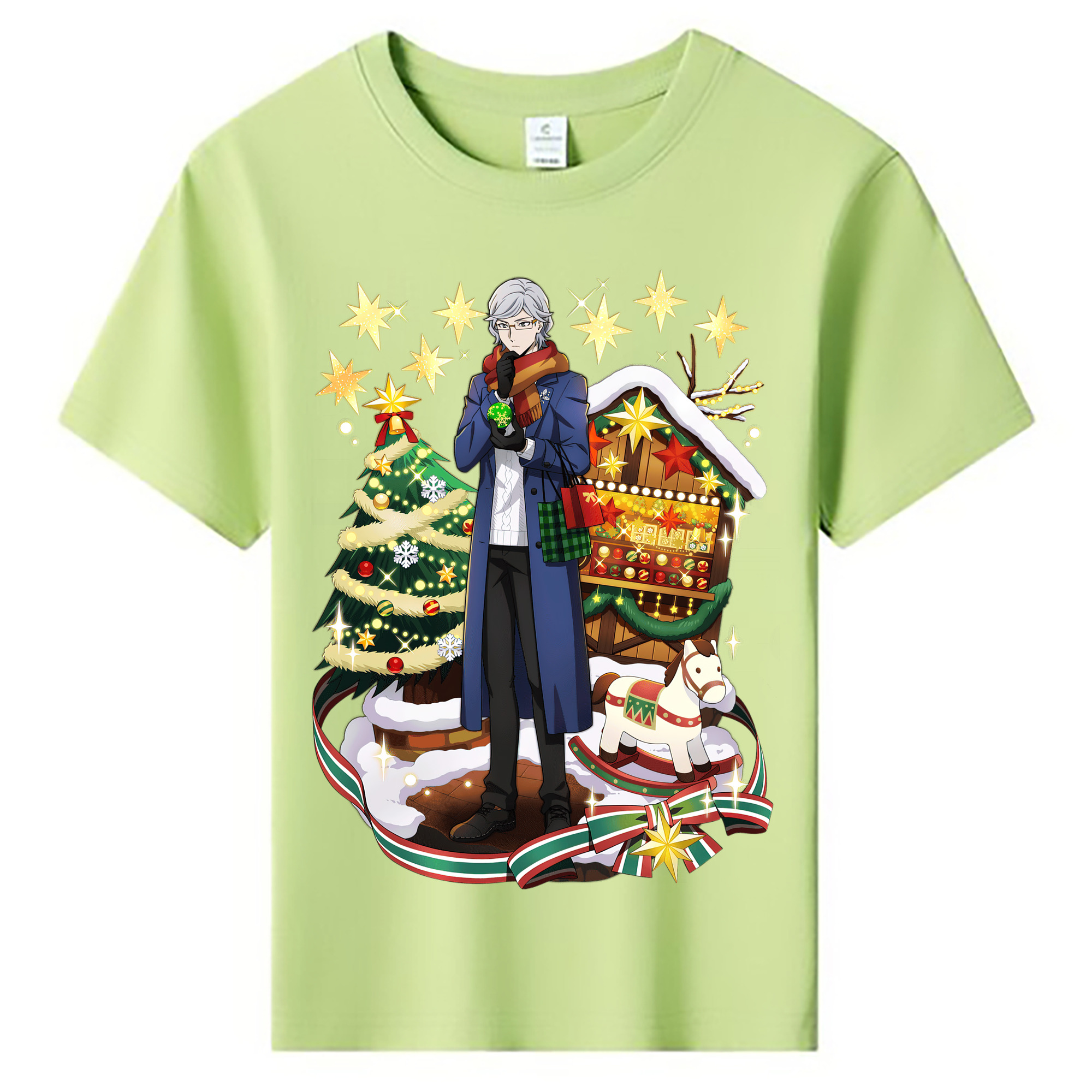 （画像用） 文豪ストレイドッグス Bungo Stray Dogs 綿100％キッズTシャツ（フロントプリント）